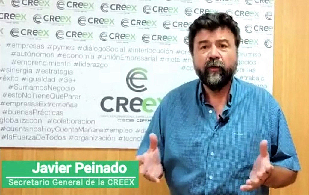 Web correo creex 29 mar 2026 Javier Peinado