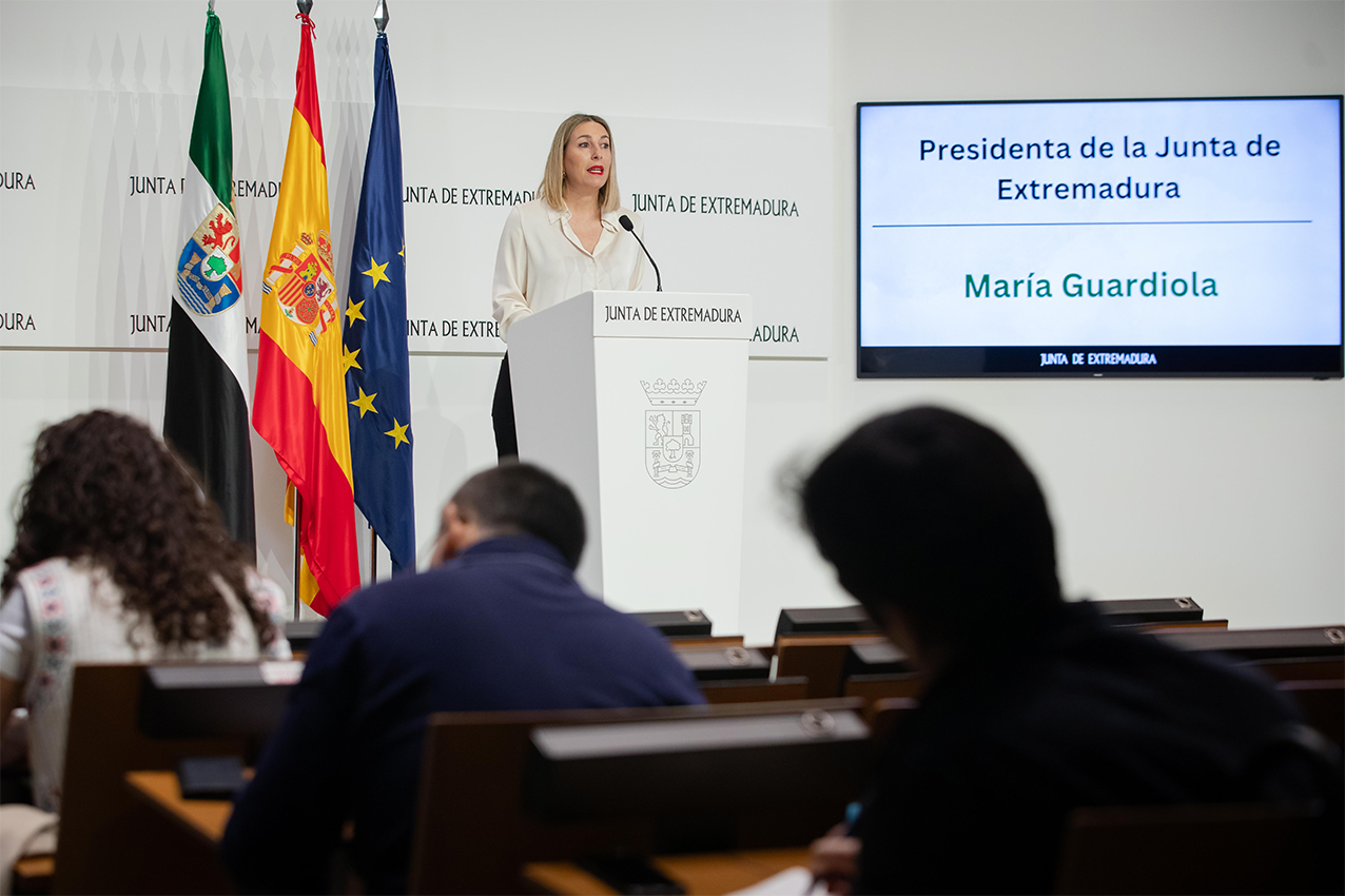 Web nuevo gobierno Junta Guardiola abril 2026